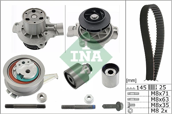 Water Pump & Timing Belt Kit